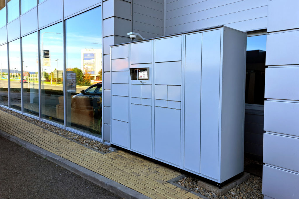 Výdejní boxy pro firmy (4 moduly)