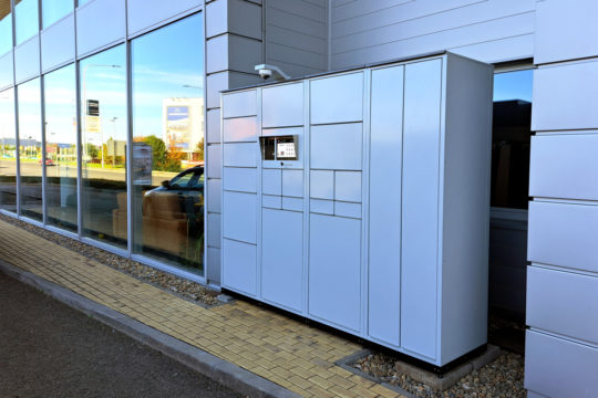 Výdejní boxy pro firmy (4 moduly)
